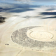 A proposal to redesign Burning Man’s Black Rock City as a Navajo mandala, by Sergio Bianchi, Simone Fracasso, and Chiara Pellegrin of Italy